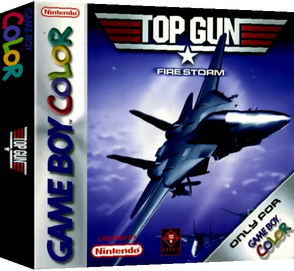 Top Gun - Fire Storm — box-3D (EU)