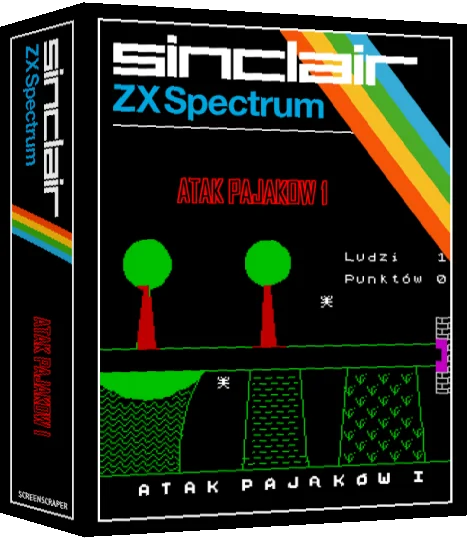 Atak Pajakow 1 — box-3D (SS)