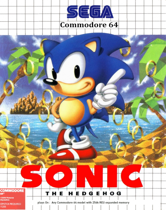 Sonic the Hedgehog box art