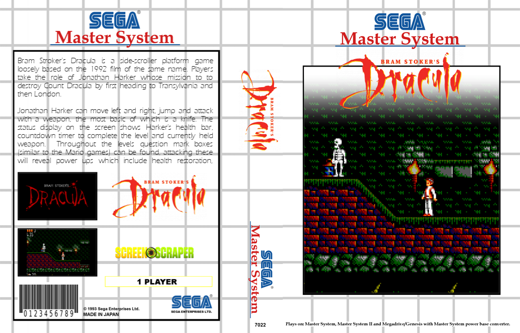 Bram Stoker's Dracula — box-texture (SS)