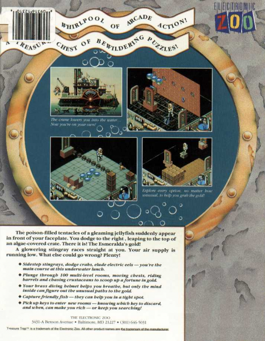 Treasure Trap — box-2D-back (EU)