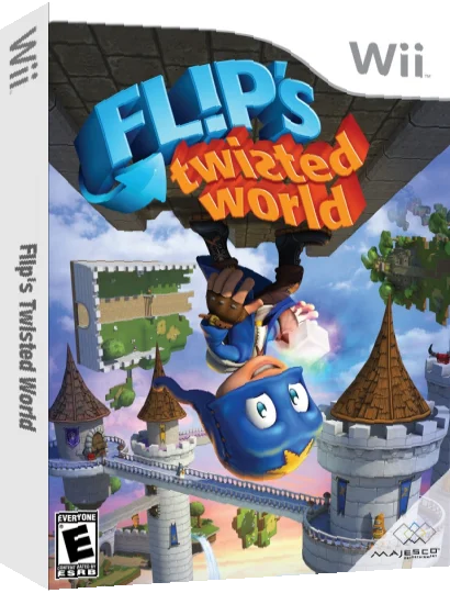 Flip's Twisted World — box-3D (US)