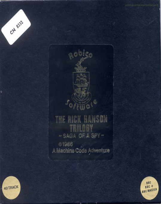 Saga Of A Spy: The Rick Hanson Trilogy box art