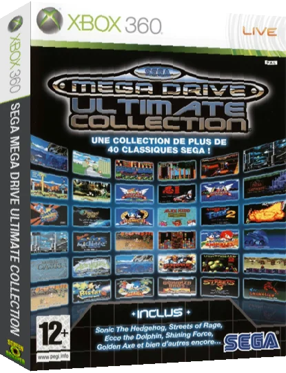 Sega Mega Drive Ultimate Collection — box-3D (EU)