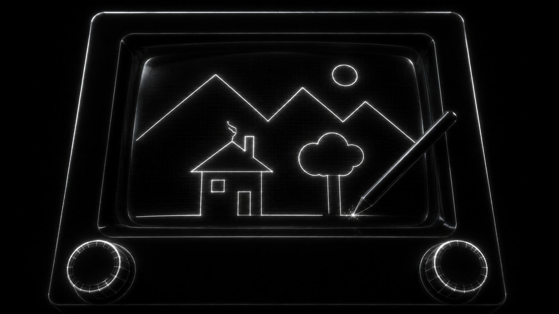 Etch-a-sketch By Jeff Woolsey — fanart