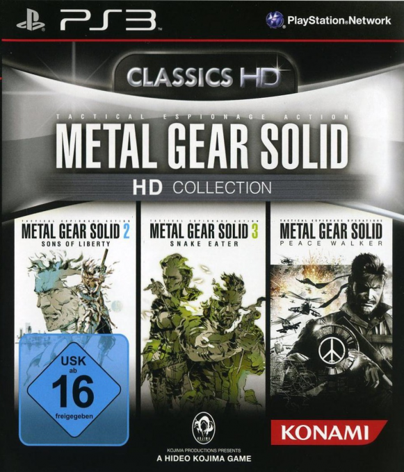 Metal Gear Solid - HD Collection — box-2D (DE)