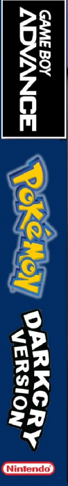 Pokemon : Dark Cry Version — box-2D-side (US)