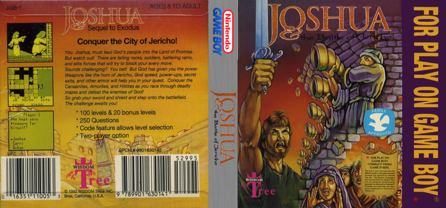 Joshua And The Battle Of Jericho — box-texture (US)