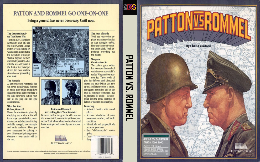 Patton Vs. Rommel — box-texture (US)