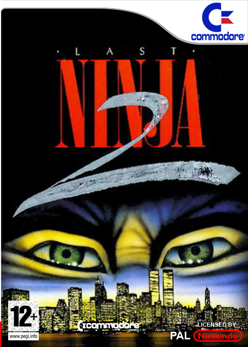 Last Ninja 2 - Back With A Vengeance — box-2D (FR)