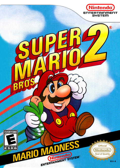 Super Mario Bros. 2 box art