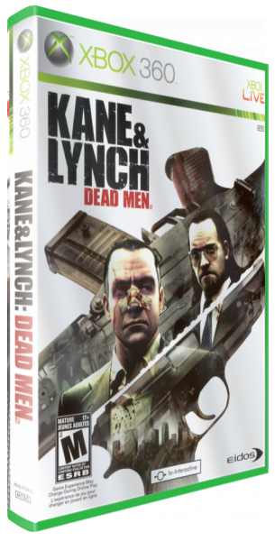 Kane and Lynch - Dead Men — box-3D (US)