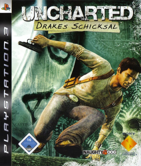 Uncharted - El Dorado no Hihou — box-2D (DE)