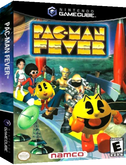 Pac-Man Fever — box-3D (US)
