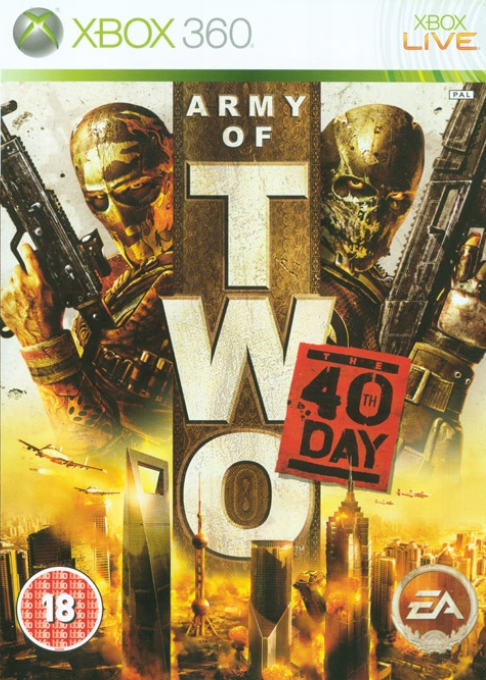 Army Of Two - Le 40ème Jour — box-2D (UK)