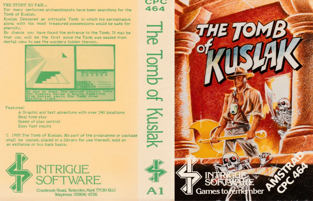 Tomb Of Kuslak, The — box-texture (EU)