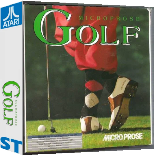 Microprose Golf — box-3D (EU)