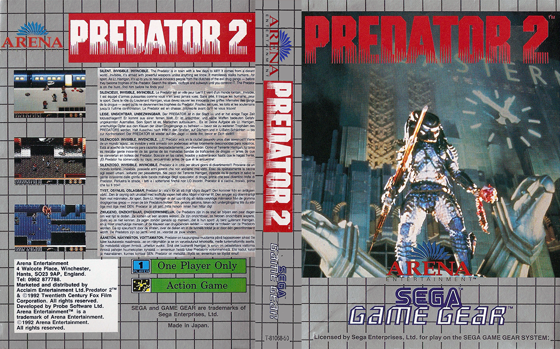 Predator 2 — box-texture (EU)