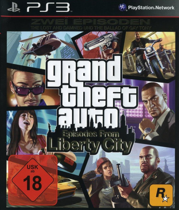 Grand Theft Auto - Episodes from Liberty City — box-2D (DE)