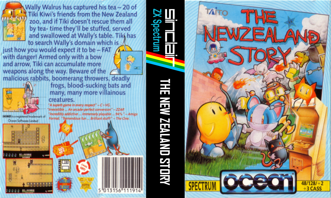 New Zealand Story, The — box-texture (EU)