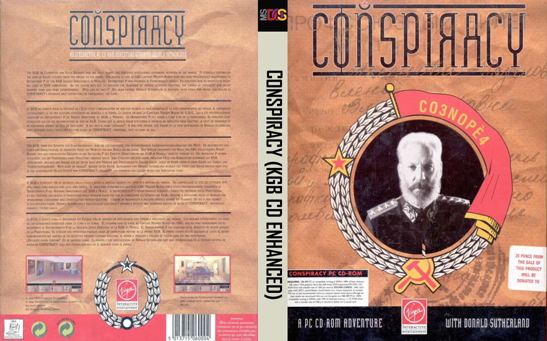 Conspiracy — box-texture (EU)