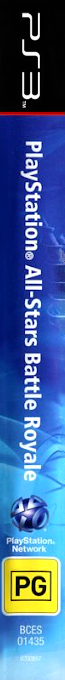 PlayStation All-Stars Battle Royale — box-2D-side (AU)