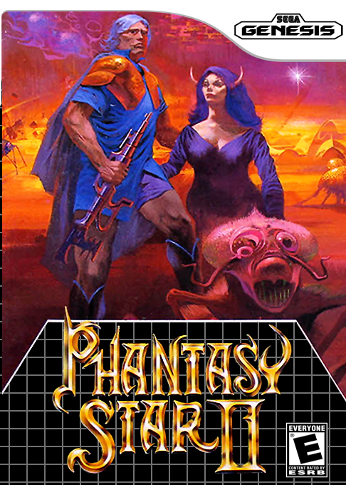 Phantasy Star 2 box art