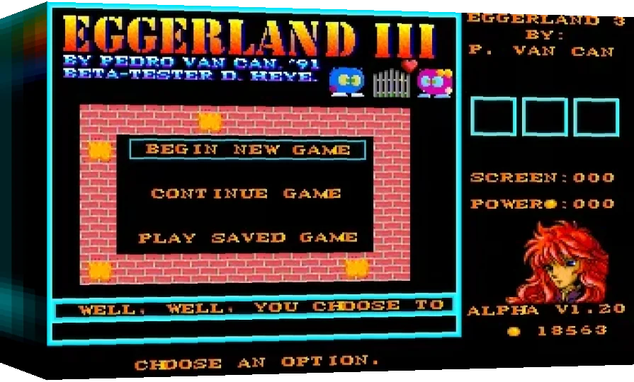 Eggerland III — box-3D (WOR)