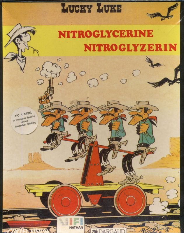 Lucky Luke - Nitroglycérine box art