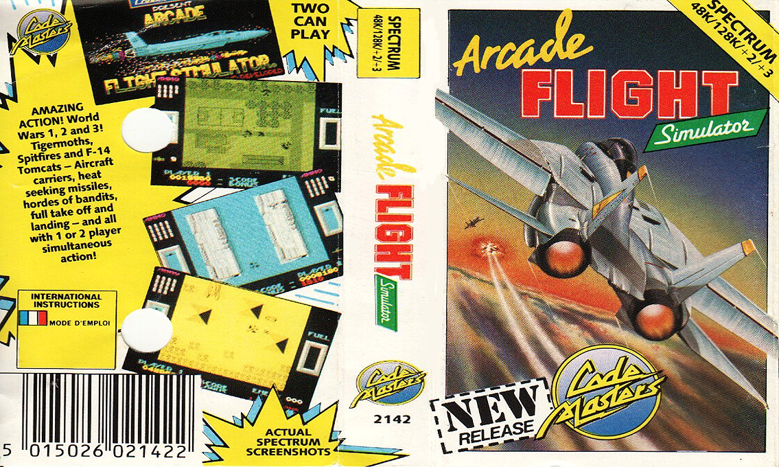 Arcade Flight Simulator — box-texture (EU)