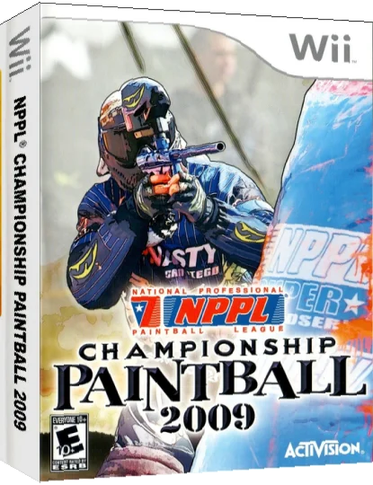 Millennium European Paintball Series, The - Championship Paintball 2009 — box-3D (US)