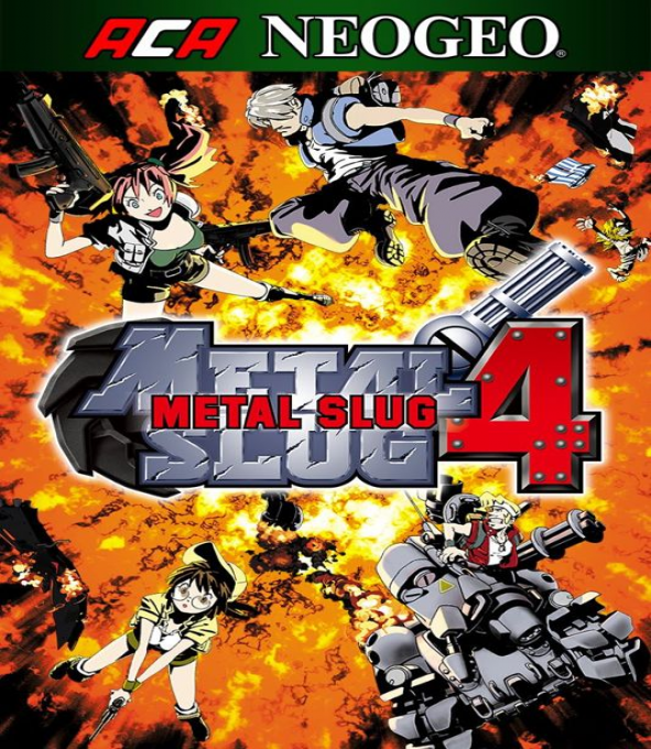 Aca Neogeo Metal Slug 4 box art