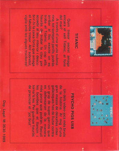 Titanic - Part 1 — box-2D-back (WOR)