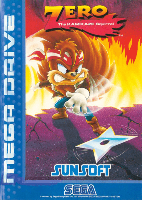 Zero the Kamikaze Squirrel — box-2D (EU)
