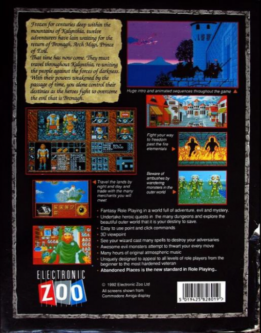 Abandoned Places - A Time for Heroes — box-2D-back (WOR)