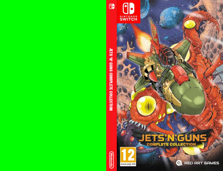Jets 'N' Guns Complete Collection — box-texture (EU)