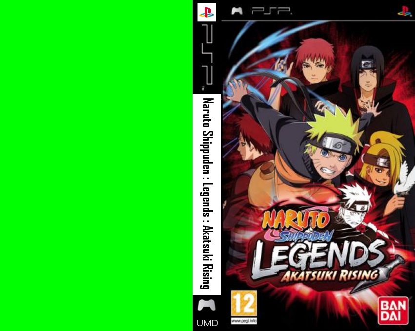 Naruto Shippuden - Legends - Akatsuki Rising — box-texture (EU)