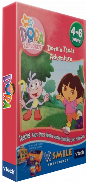 Dora the Explorer - Dora's Fix-It Adventure — box-3D (US)
