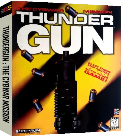 Thundergun - The Cybwar Mission — box-3D (US)