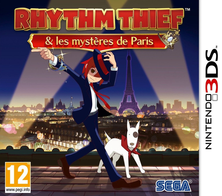 Rhythm Thief & the Emperor's Treasure — box-2D (FR)