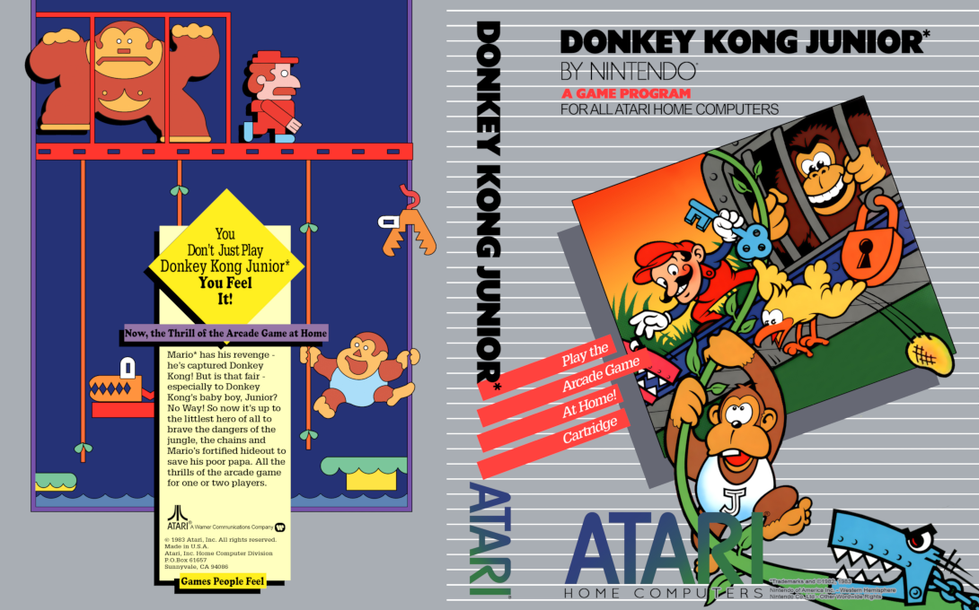 Donkey Kong Junior — box-texture (WOR)