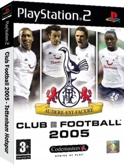 Club Football 2005 - Tottenham Hotspur — box-3D (EU)
