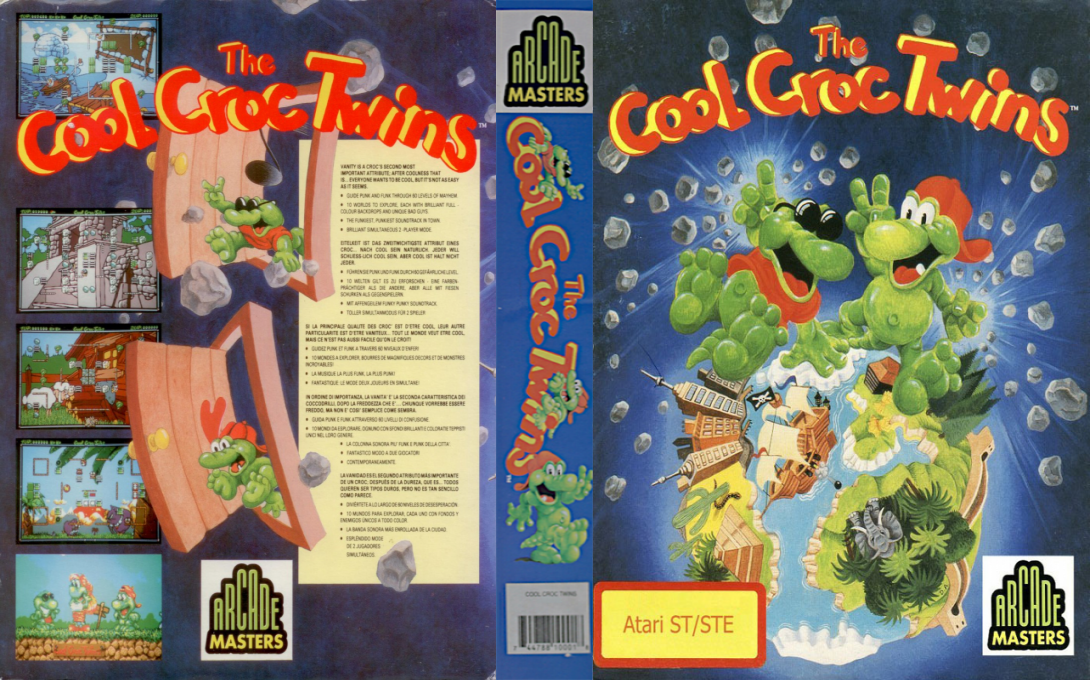 Cool Croc Twins, The — box-texture (EU)