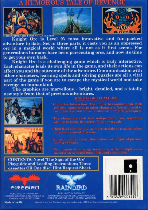 Knight Orc - Graphic Version — box-2D-back (EU)