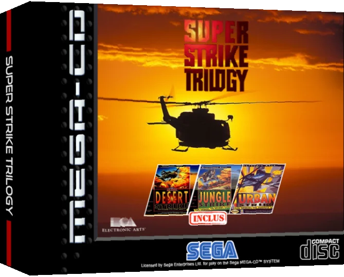 Super Strike Trilogy — box-3D (EU)