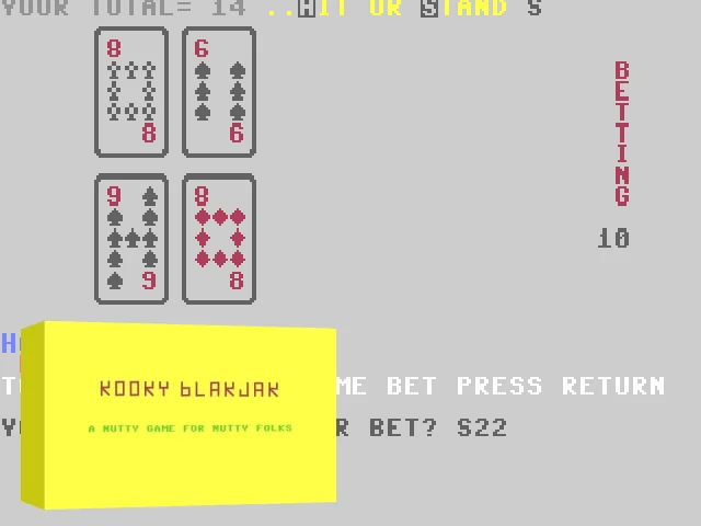 Kooky Blakjak — mixrbv2 (WOR)