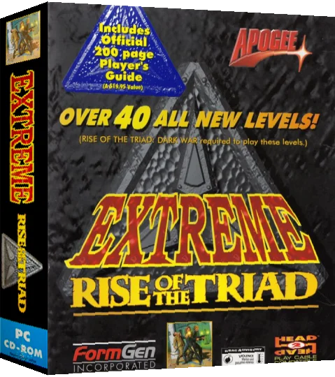 Extreme Rise Of The Triad — box-3D (US)