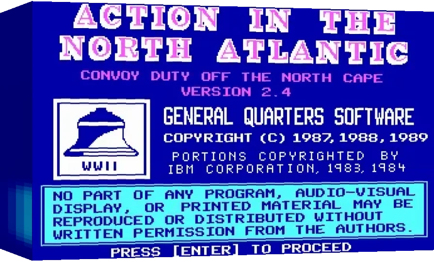 Action in the North Atlantic — box-3D (WOR)