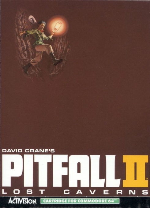 Pitfall 2 - Lost Caverns box art