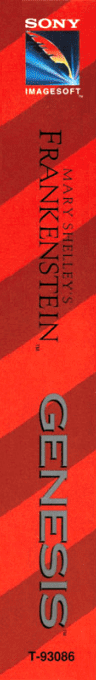Mary Shelley's Frankenstein — box-2D-side (US)